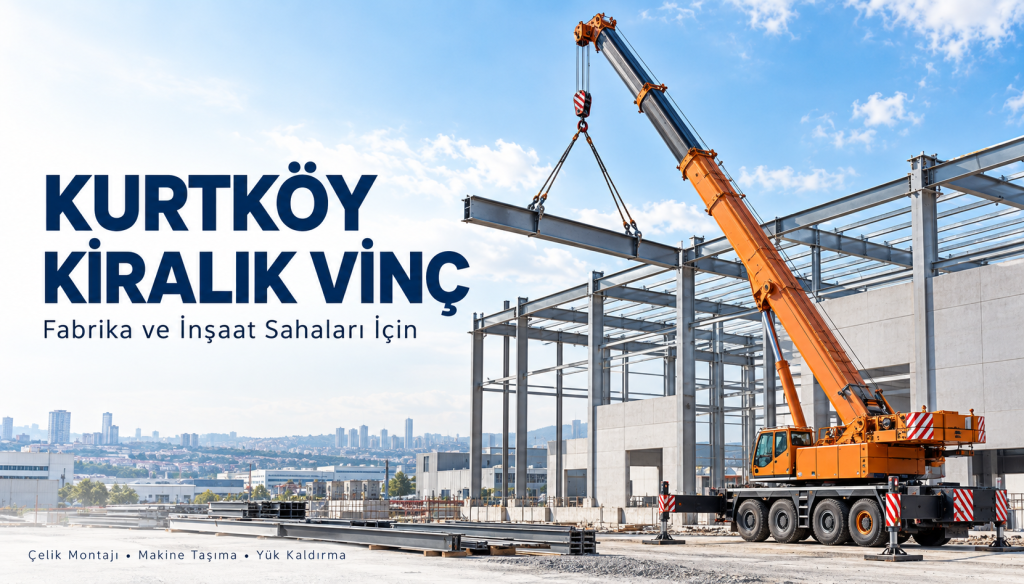 Kurtköy Kiralık Vinç ile Yükünüzü Doğru Yere Ulaştırın